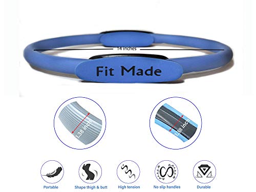 41x9wZXe9sL.SL1500 Pilates and Fitness Circle for Toning abs, Thighs, and Stretching