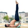 LBLA Yoga Wheel 13 x 5 Inches Durable, Comfortable Yoga