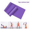 DINAPENTS Yoga Blocks 2 Pack and Yoga Strap Set with Yoga Elastic Resistance Bands, Yoga Blocks Set Stretch Strap for Yoga Beginner, Yoga Starter Kit for Women