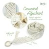Zingtto Boho Yoga Mat Strap Carrier Macrame Yoga