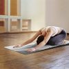 Arts Language Yoga Mat for Women/Men Non Slip