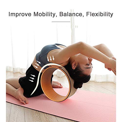 41y1sUvUpZL Yoga Wheel for Advanced Poses, Flexibility