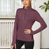 Yoga Running Tops Long Sleeve Shirts for Women