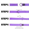 Polyester Cotton Exercise Yoga Strap