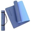 Yoga Mat for Women, 1/4 Inch Thick High Density Non-slip