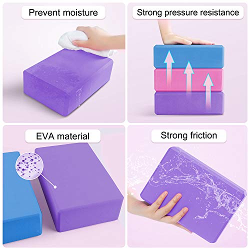 41yNuRgP2IL Yoga Block High Density EVA Foam Brick Supportive Latex-Free