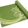 Gaiam Yoga Mat Classic Print Non Slip Exercise