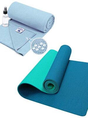 IUGA Yoga Set - Yoga Mat and Yoga Towel Included
