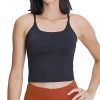 Yoga Strappy Back Tank Top for Women