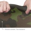 Thick Yoga Mat Non Slip Army Green Camouflage
