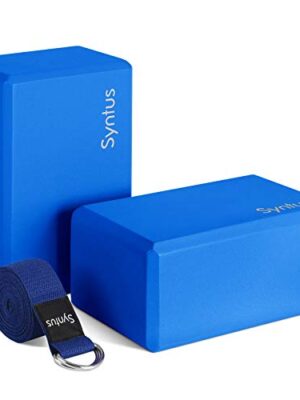Yoga Block and Yoga Strap Set Stretching and Toning