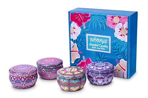 41zwOeFoAmL Experience Tranquility with Our Floral Scented Candle Gift Set