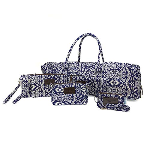Kindfolk Yoga Mat Duffel Bag and Accessory Kit Bundle