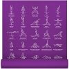 NewMe Fitness Exercise Yoga Mat - 24" Wide x 68" Long