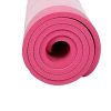 Workout Experience with the Pink Extra Thick 71-Inch Non-Slip Yoga Mat - Perfect for Yoga, Pilates, and More