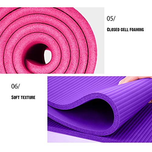510GHgasSLL Thick Yoga Mat Gym Set for Fitness