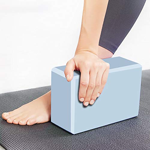 Yoga Practice with Yoga Blocks and Strap Combo - Match Your Mood with Best-Selling Colors