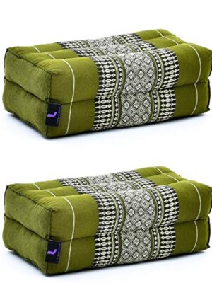 Leewadee Yoga Block Set of 2 Pilates Brick Meditation
