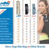 Meru Yoga Mat Bag - The Original Smart Yoga Bag Design