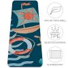 Yoga Mat - Ocean theme - Extra Thick Non Slip Exercise
