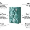 Yogi Bare Non Slip Foam Yoga Block - Improves Balance and Support