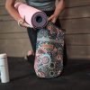 Gypsy Earth Yoga Carry Bag with Yoga mat (Pink)