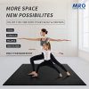 Premium Large Yoga Mat 72"x 48"x 9mm, Feel Free to Move