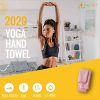 Yoga Hand Towel - Premium Microfiber Materials Edge Stitching