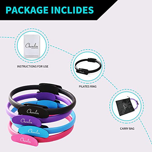 513UaJacWzL.SL1500 Pilates Ring with Dual Grip Handles for Toning Abs and Legs