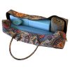 Yoga Mat Duffel Bag Canvas with Pocket and Zipper