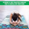 Yoga Mat Towel Non-Slip – Artic Breeze - Ultra Soft Super Absorbent