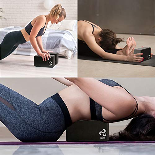 514mJSGnSCL pete's choice 2 Yoga Blocks + 2 Yoga Straps - Yoga Starter Kit