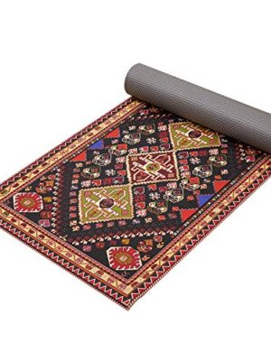 Ananda Premium Print Yoga Mat Non Slip 6mm Extra Thick