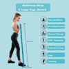 AOBOD Yoga Strap with 8 Loops for Stretching