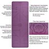 DAWAY Wide Thick TPE Yoga Mat - Y8 Eco Friendly Pilates Mats