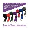 🧘‍♀️ Achieve Deeper Stretches & Better Flexibility – Premium 8ft Purple Yoga Strap!