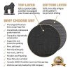 Premium Large Yoga Mat - 6' x 4' x 8mm Extra Thick, Comfortable