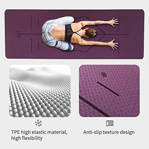515yRHWsRmL Yoga Mat Premium 8mm Thick Fitness Mat