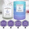 Yoga Hero Crystal Candle, Soy Wax Candle