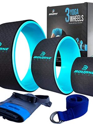 Bourne Active Yoga Wheel Set Including Bag and Band