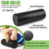 Large Foam Roller with Muscle Roller Stick