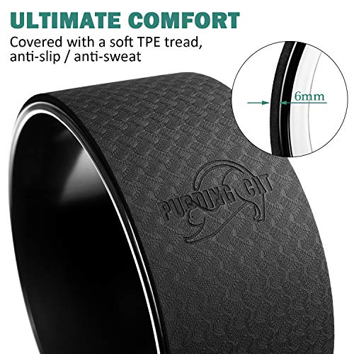 Pudding Cat 3 Pack Yoga Wheels, Back Wheel Set
