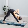 Large Yoga Mat Towel with Corner Pockets