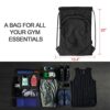 Drawstring Backpack for Men Women Large Size