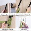 Yoga Waist Stretch Strap with Door Anchor