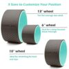 GRACIAS Yoga Wheel Set, Strong, Comfortable Sports