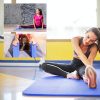 HemingWeigh Yoga Kit - Blue Yoga Mat Set Includes Carrying Strap