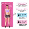 Gruper Thick Yoga Mat Non Slip, Large Size 72" L x 32" W