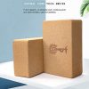 Cork Yoga Block Is 100% Natural Recyclable Environmentally