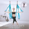 Oudort Aerial Yoga Swing Set, Yoga Hammock Flying Trapeze